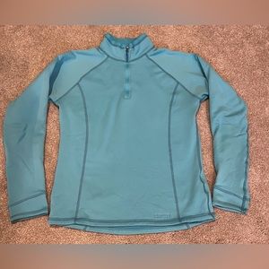 Marmot 1/4 zip womens fleece base layer-medium